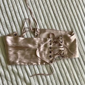 Free People corset-style bralette